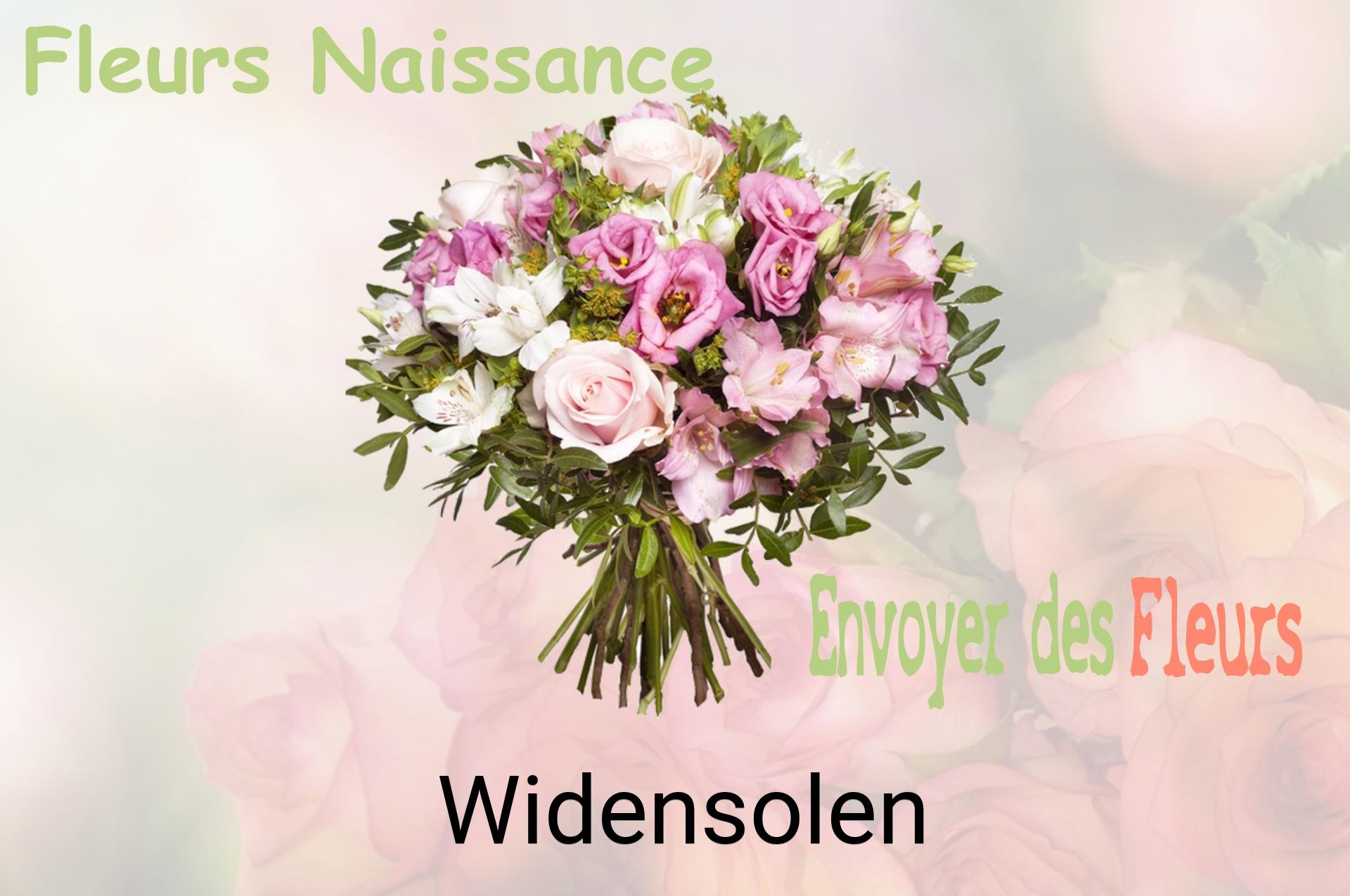 Bouquet de fleurs de naissance livré à Widensolen